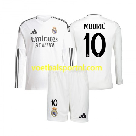 Real Madrid Luka Modrić 10 Kind Thuis Tenue 2024-25 L/S